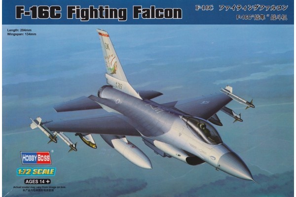 HOBBYBOSS 1/72 F-16C Fighting Falcon