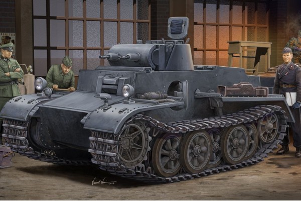 HOBBYBOSS 1/35 German Pzkpfw.l Ausf.F (VK1801)-Early