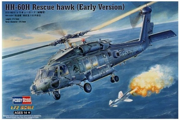 HOBBYBOSS 1/72 HH-60H Rescue Helicopter (Early Version)