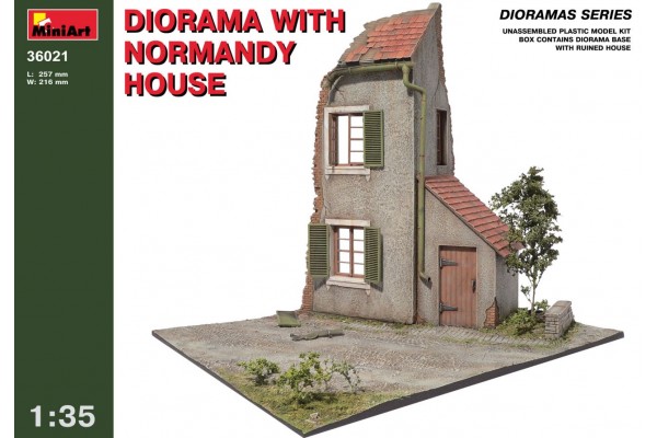 MINIART 1/35 Diorama w'Normandy House