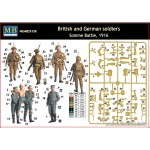 MASTERBOX 1/35 British and German soldiers, Somme Battle, 1916