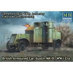 MASTERBOX 1/72 British Armoured Car, Austin, MK III, WW I Era