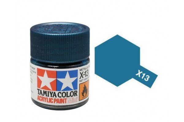 TAMIYA Acrylic Mini X-13 Metallic Blue 10 ml.