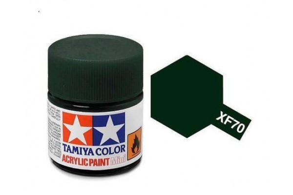 TAMIYA Acryl. Mini XF-70 Dark Green 2 10 ml.