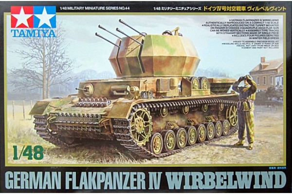 TAMIYA 1/48 Ger.Flakpanzer IV Wirbelwind