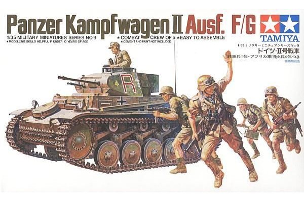TAMIYA 1/35 Ger. Panzerkampfwagen ll